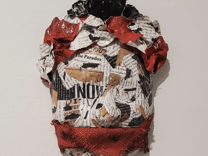 Image of a 3d collaged head.