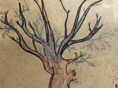 Drawing of a tree.