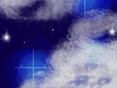 Image of a night sky.