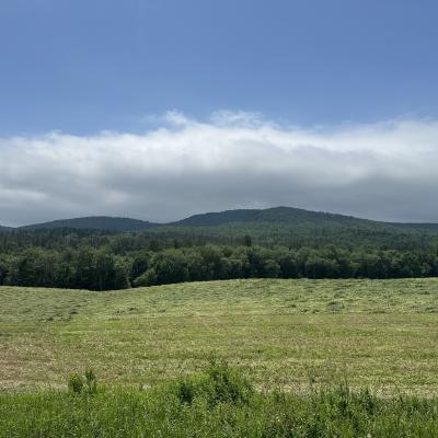 A peaceful Vermont landscape.