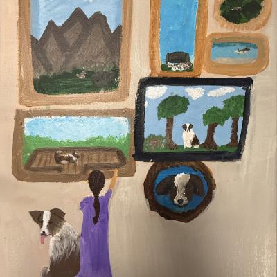 Travel America with my dog cooper 